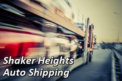 Shaker Heights Auto Shipping